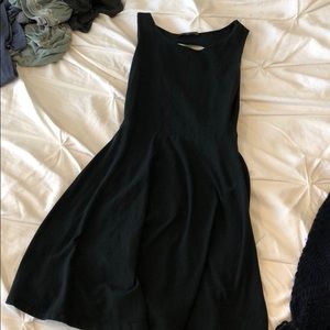 Brandy Melville Black skater dress size small